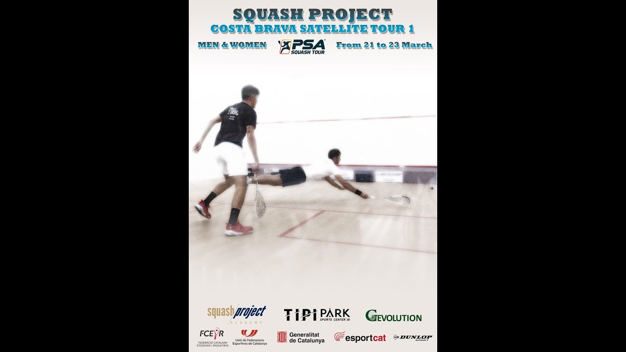 SQUASH PROJECT COSTA BRAVA SATELLITE TOUR 2 COURT 5