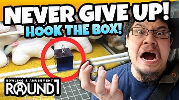 Never Give Up! Playing Hook The Box UFO Catchers at Round 1 Arcade! TeamCC
