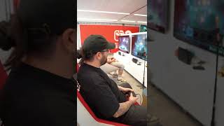 Probando Starfox Nintendo switch 2 en las oficinas de Nintendo España
