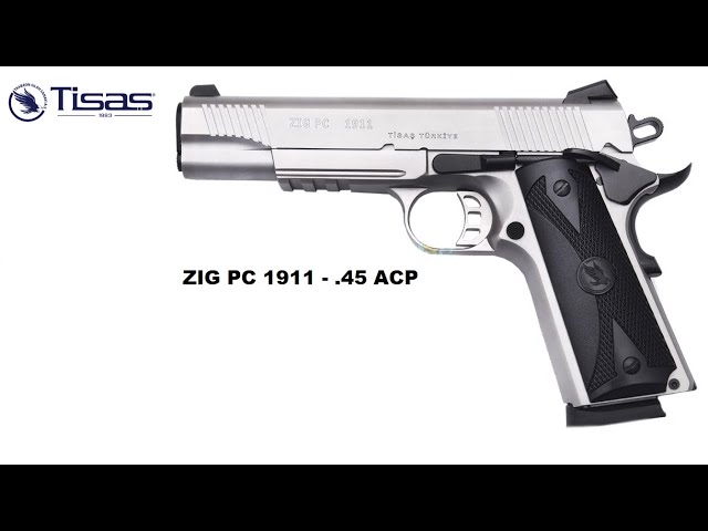 TISAS - ZIG PC1911 - (.45 ACP) - YouTube