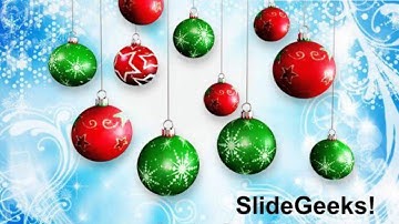 christmas background with baubles holiday powerpoint templates ppt backgrounds for slides 1112 pptx
