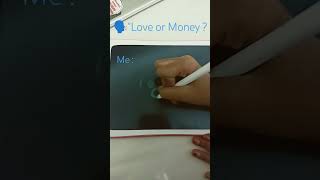 POV":🗣️" Love or Money "?