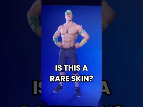 Is The Cena Skin RARE Johncena Rare Fortnite Tiktokviral Wwe Fortnitebattleroyale Ps5