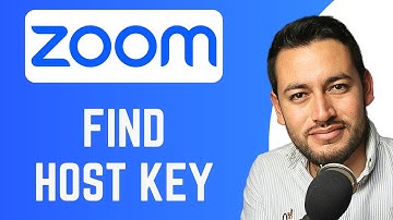 How To Find Host Key on Zoom | locate host key | Zoom Tutorial