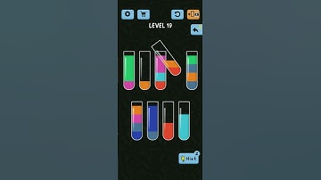 Water color sort all levels full gameplay walkthrough level 19 #gameplay #vngamer52 #watercolorsort