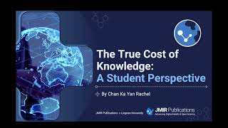Ka Yan (Rachel) Chan, The True Cost of Knowledge: A Student Perspective