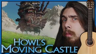 Video thumbnail of "Howl's Moving Castle - main theme classical guitar"