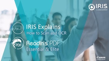 Readiris PDF - Scan and OCR capabilities 2025
