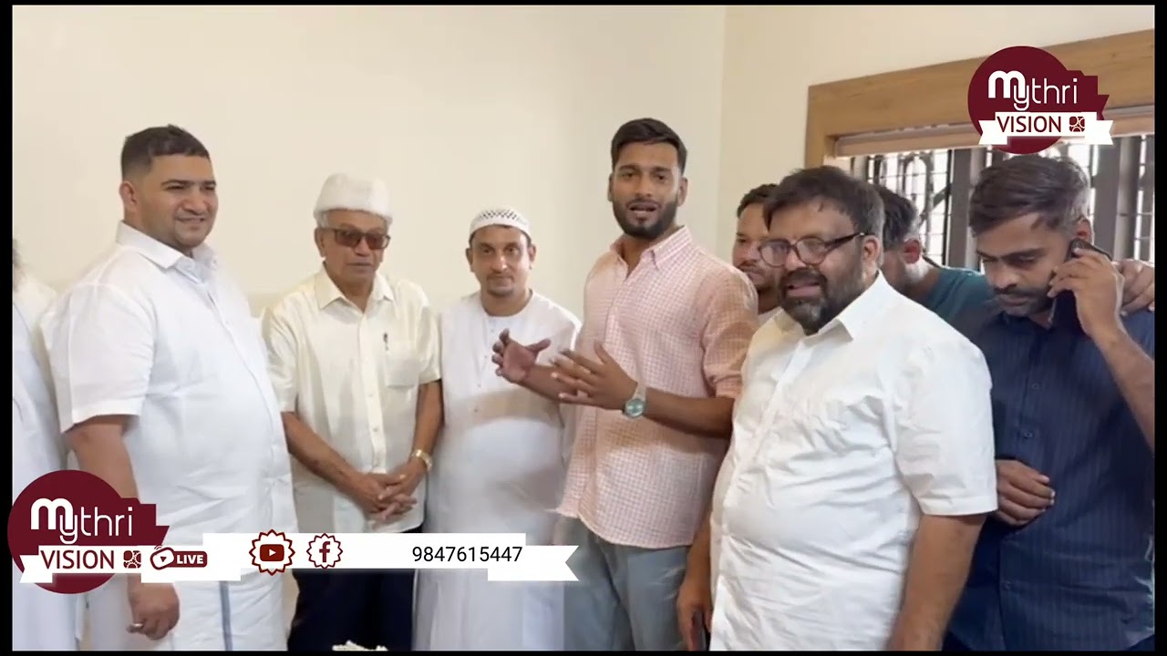 ഗ്രീൻ രാത് പ്രോഗ്രാമിൽ  പങ്കെടുക്കാൻ അബുദാബിയിലേക്ക് തിരിച്ച  മുബാറക്ക് ഹസൈനാർ ഹാജിക്ക് യാത്രയയപ്പ്