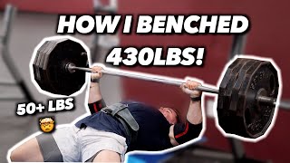 HOW TO PUT MAJOR POUNDS ON YOUR BENCH PRESS | FULL PUSH WORKOUT FOR STRENGTH AND SIZE