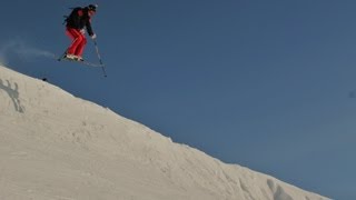 GoPro Hero 2 Ski Jump FAIL !!!
