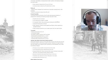 COH2 December Balance Preview 1.4 Analysis and demonstration