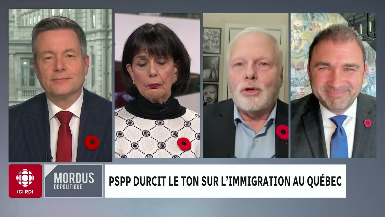 Mordus de politique | Paul St-Pierre Plamondon durcit le ton sur  l'immigration au Québec - YouTube