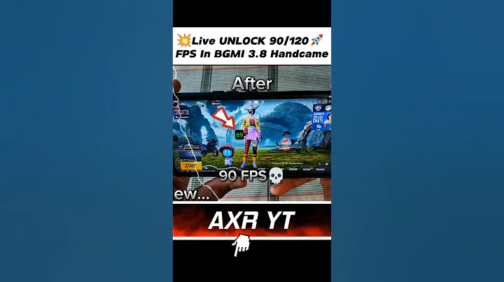 How to Get 90/120 FPS in BGMI 3.8🔥 | Smoothest Gameplay Ever!