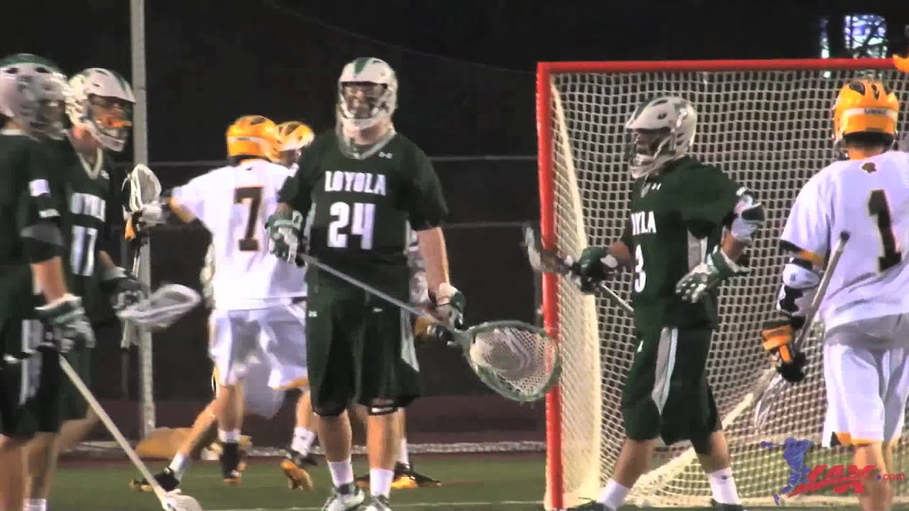 Loyola vs UMBC 2012 Lacrosse Highlight YouTube