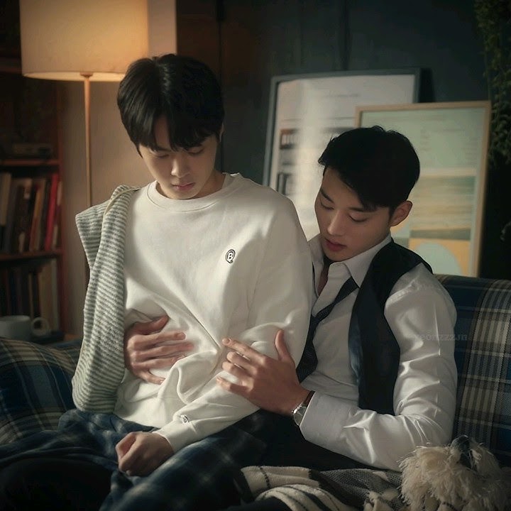 'Why is it getting bigger and bigger'💀 #junandjun #koreanbl #boyslove #blseries