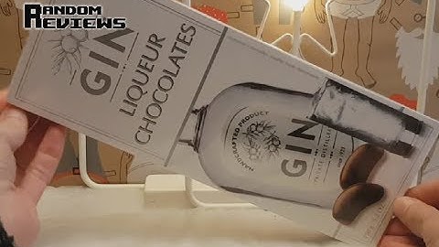 Gin Liqueur Chocolates - Random Reviews