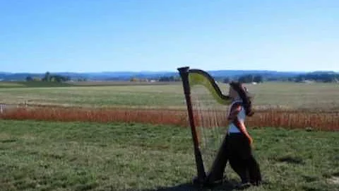 Grassy Fields Kathryn Cater, Harp Solo, Oregon's W...