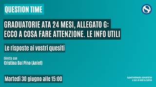 Graduatorie Ata 24 Mesi, Allegato G Ecco A Cosa Fare Attenzione. Le Info Utili