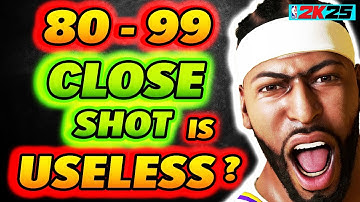 Watch, if you have CLOSE SHOT rating on NBA 2K25
