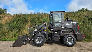 KGX K832 Wheeled Loader Walk Around Video 