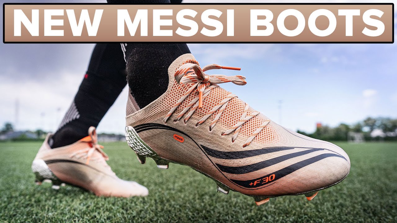 are Messi's new adidas boots Play Test - YouTube