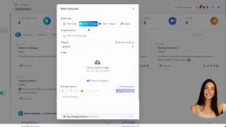 Create Templates for Bulk Sending via Top Automation WhatsApp Message Software screenshot 4