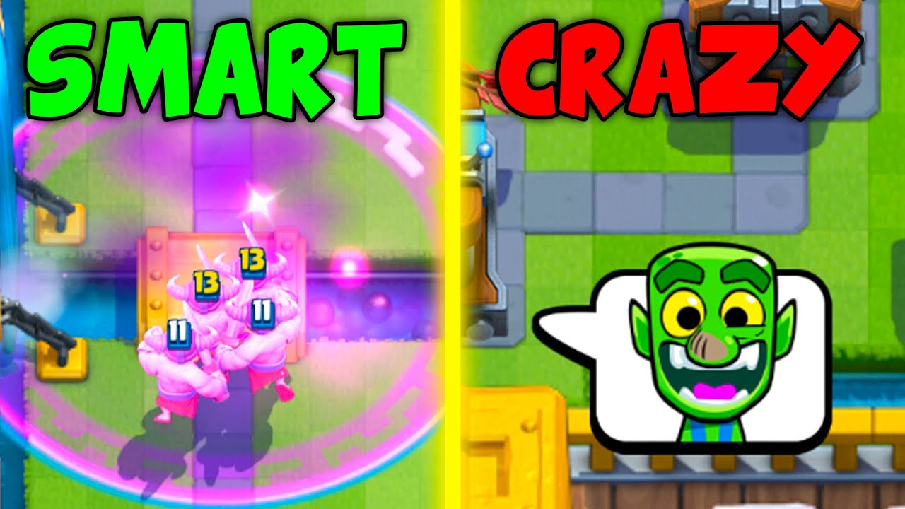 types of clash royale players be like YouTube