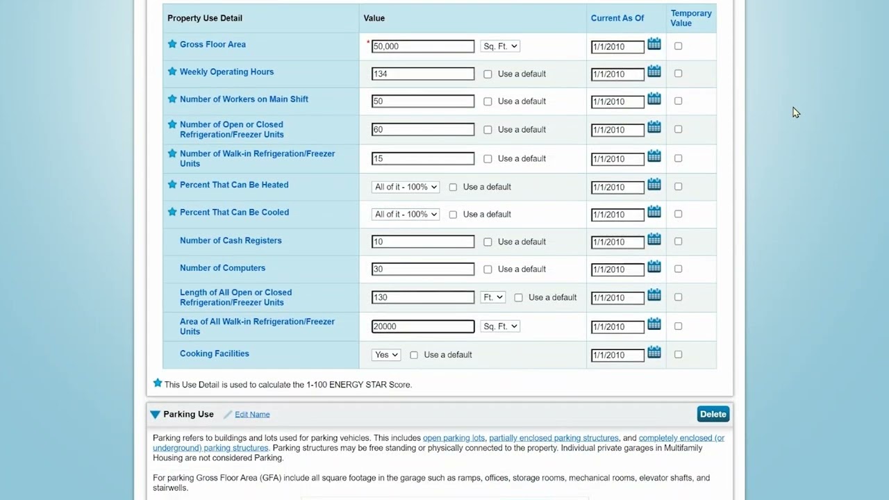 Set Up A Property in Portfolio Manager