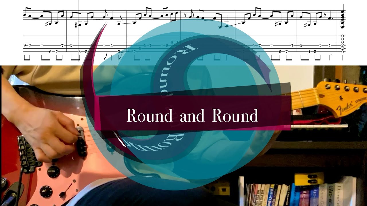 【TAB譜】L'Arc~en~Ciel Round and Round ギター演奏 - YouTube