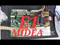 Midea PEL Dc inverter ac E1 P4 P1 error outdoor pcb Dc inverter ac pcb repairing and training center
