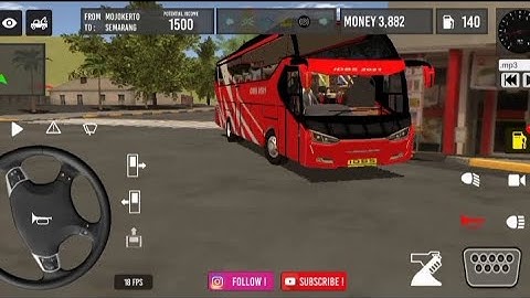World Number 1 IDBS Bus Driver || bus Simulator Ultimate || 2022 Indonesia bus game #!!