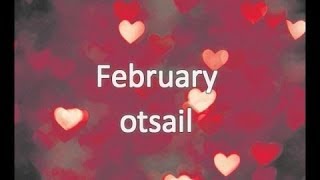 Months Hilabete | English Basque | Ingelera Euskara