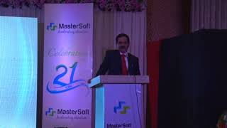 MasterSoft ERP Founder & MD, Mr. Sham Somani Addressing MasterSoft Family @ Annual Function screenshot 5