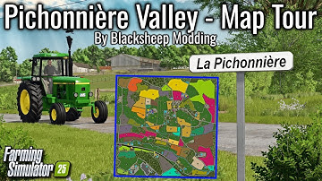 Blacksheep’s BEST Map Yet - The Pichonnière Valley (Map Tour - Part 1) | Farming Simulator 25