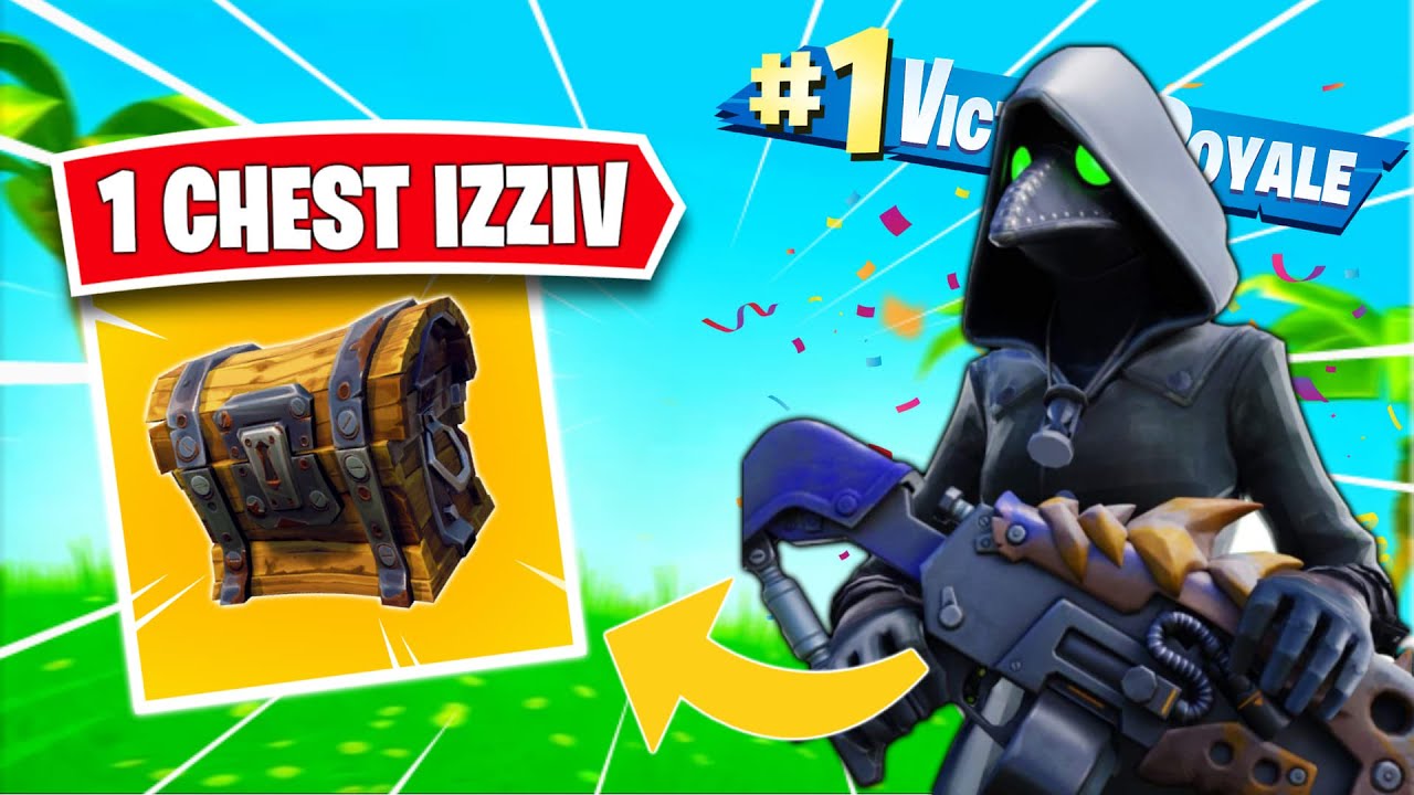 Samo 1 Chest Loot Izziv v Fortnajtu... ( TEŽKO )