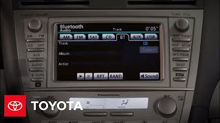 2011 Camry Hybrid How-To: Bluetooth® Music Streaming | Toyota