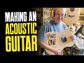 Dan&#39;s Acoustic Guitar Build Part 1/5 With Master Luthier Jonny Kinkead