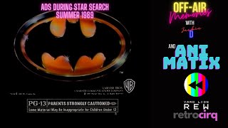 Off-Air Memories | Star Search Commercials from 1989
