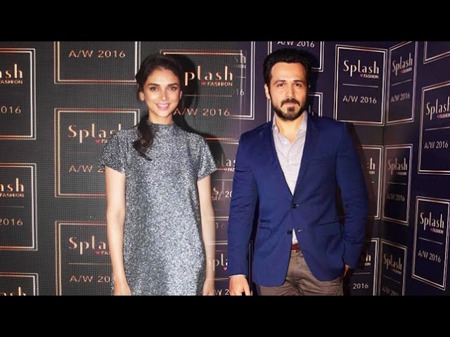Emraan Hashmi & Aditi Rao Hydari At Splash Fashion AW 16 Launch - UNCUT