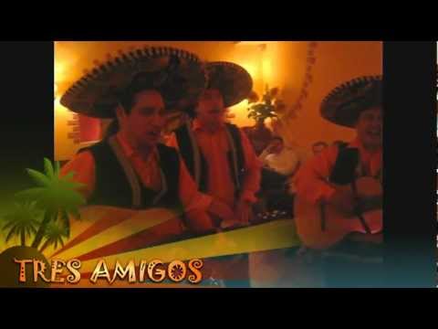 Видео: Мексиканская группа Марьячи Tres Amigos