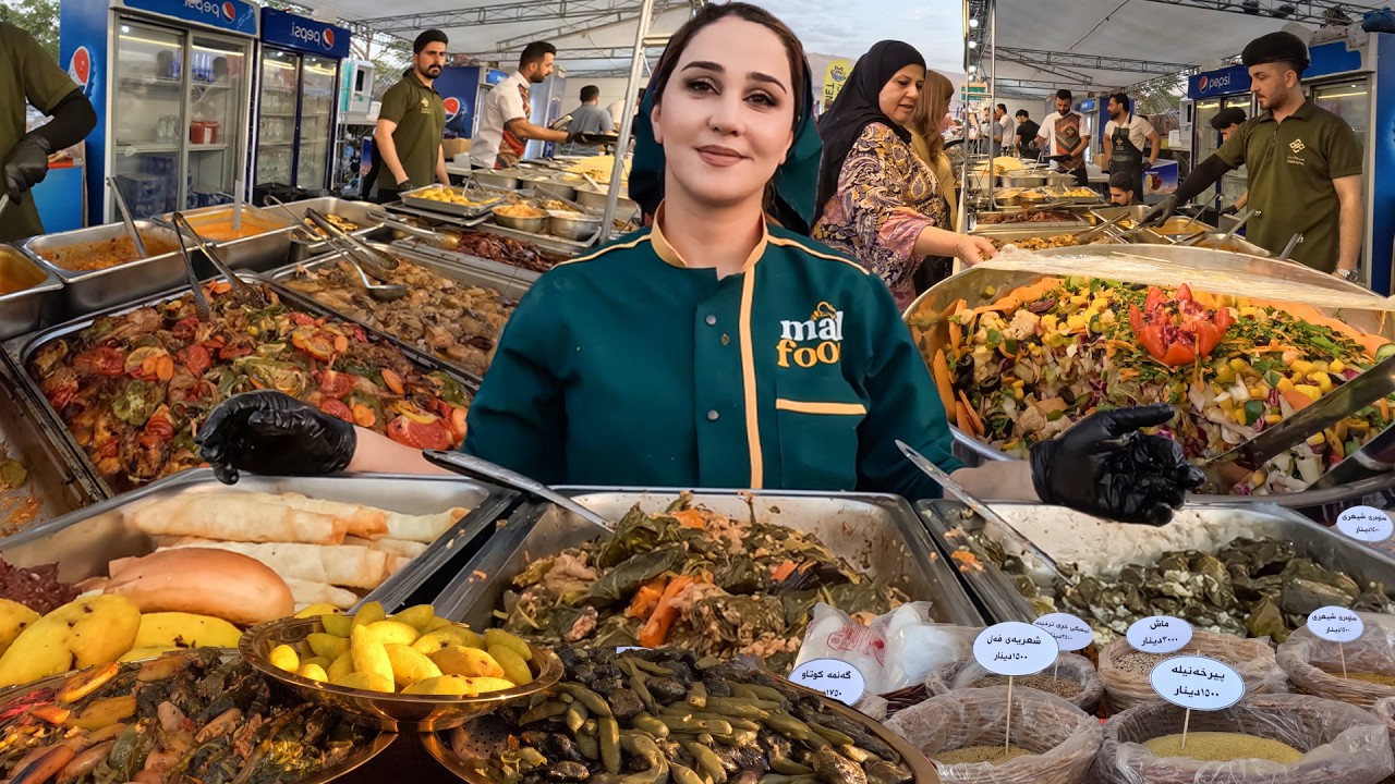 AMAZING KURDISTAN 2025 Street Food Festival & Kurdish Food Tour!