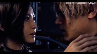 Ada and Leon's farewell in the ending of re9 requiem