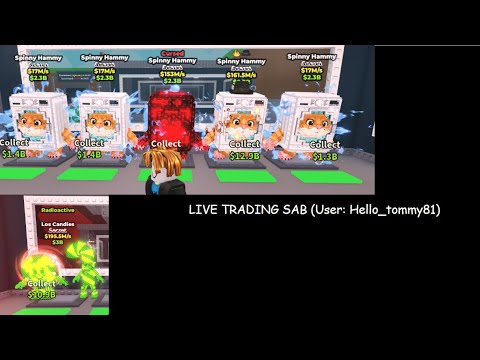 live sab trading ! comment user to trade! - YouTube