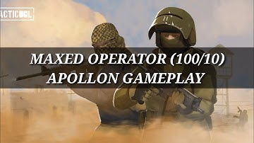 Tacticool: EPIC GAMES - MAXED OPERATOR (100/10) APOLLON GAMEPLAY