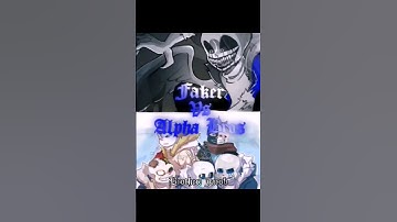 Faker Vs Alpha Bros || #sans #sansaus #alphatale