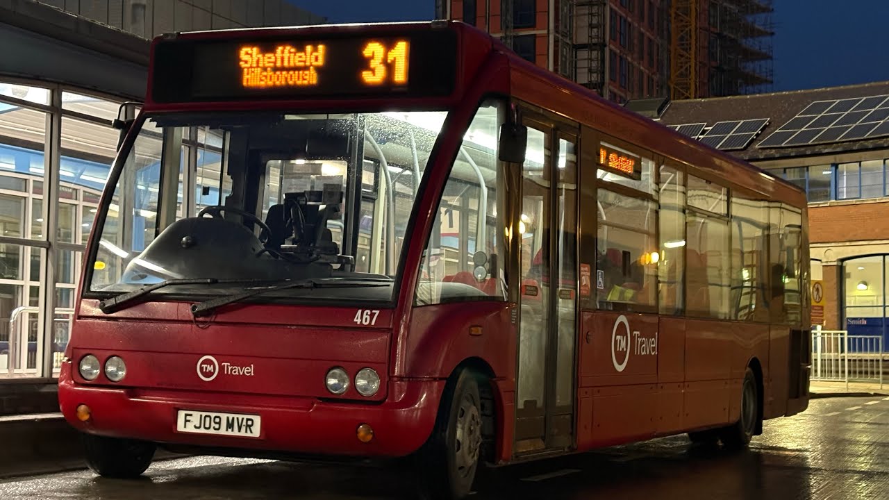 467 on the 70 to Meadowhall (LOUD COOLING FAN TURNS IT INTO A THRASHY HOOVER)