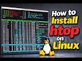 Install and use HTOP in Linux