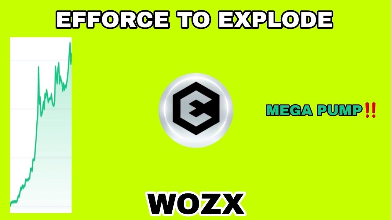 WOZX COIN MEGA PUMP IN 2024‼️ EFFORCE PRICE TO EXPLODE NOW‼️ WOZX CRYPTO GO  BOTTOM OUT IS REAL - YouTube