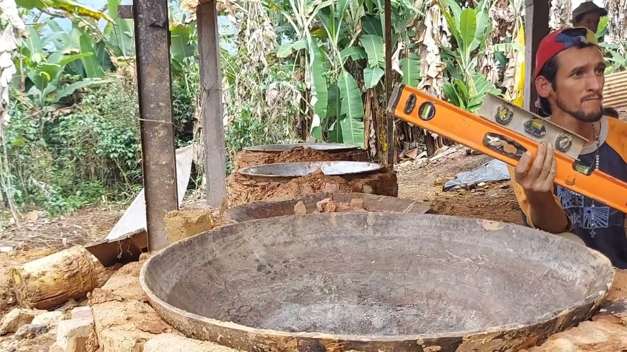 CONSTRUCION DE PARRILLA DE CAÑA PANELERA